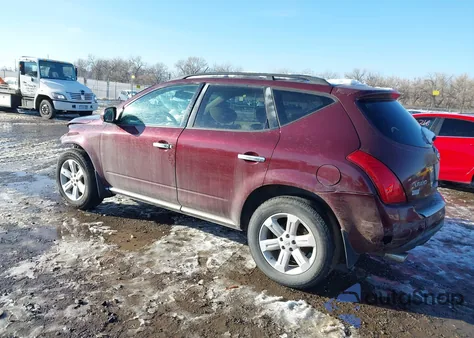 2007 Nissan Murano Sl z USA, uszkodzony, nr VIN JN8AZ08W87W600358
